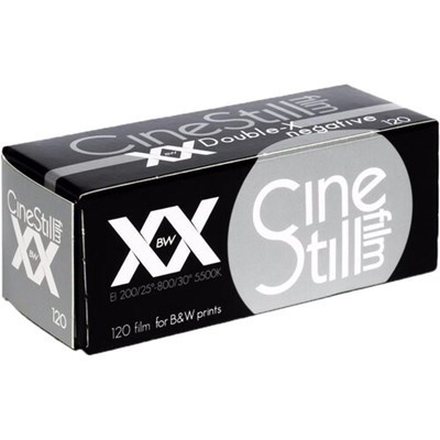 Product: CineStill Film BwXX Black and White ISO 250 120 Film Roll