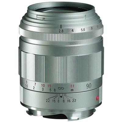 Product: Voigtlander 90mm f/2.8 APO-SKOPAR Lens Silver: Leica M