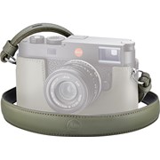 Leica Leather Carry Strap Olive Green: M11