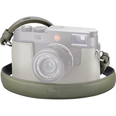 Product: Leica Leather Carry Strap Olive Green: M11