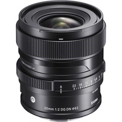 Product: Sigma 20mm f/2 DG DN Contemporary I Series Lens: Leica L