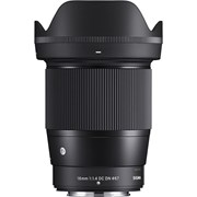 Sigma 16mm f/1.4 DC DN Contemporary Lens: Fujifilm X
