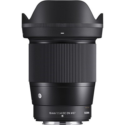 Product: Sigma 16mm f/1.4 DC DN Contemporary Lens: Fujifilm X