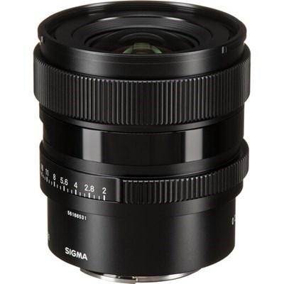 Product: Sigma 20mm f/2 DG DN Contemporary I Series Lens: Sony FE