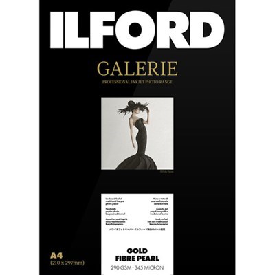 Product: Ilford A4  Galerie Gold Fibre Pearl 290gsm (25 Sheets)