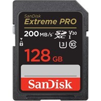 Product: SanDisk 128GB Extreme PRO UHS-I SDXC Card 200MB/s 633x V30