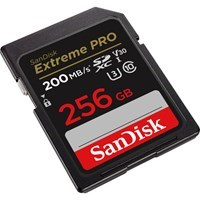 Product: SanDisk 256GB Extreme PRO UHS-I SDXC Card 200MB/s 633x V30
