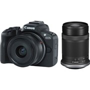 Canon EOS R50 RFS 18-45mm STM Lens + RFS 55-210 IS STM Lens