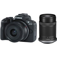 Product: Canon EOS R50 RFS 18-45mm STM Lens + RFS 55-210 IS STM Lens