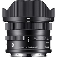 Product: Sigma 17mm f/4 DG DN Contemporary I Series Lens: Sony FE Mount