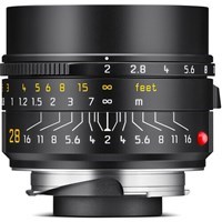 Product: Leica 28mm f/2 Summicron-M ASPH Black Anodized Lens