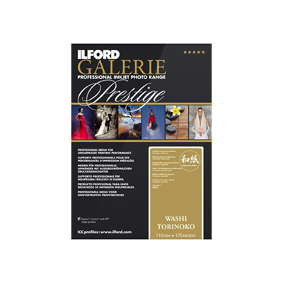 Product: Ilford A4 Galerie Washi Torinoko 110gsm (25 Sheets)