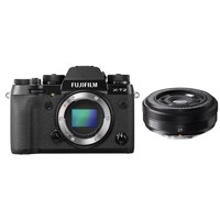 Product: Fujifilm X-T2 + 27mm f/2.8 kit (black lens)