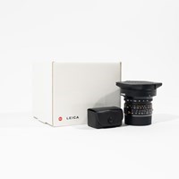 Product: Leica SH 24mm f/2.8 Elmarit-M E55 lens w/- UVa filter + matching OVF (12019) grade 10