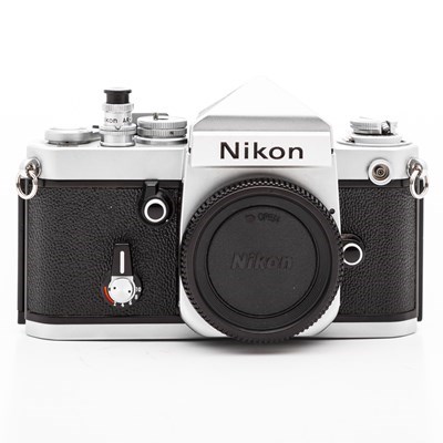 Product: Nikon SH F2 w/- DE-1 body only silver grade 8