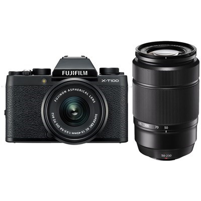 Product: Fujifilm X-T100 Black + XC 15-45mm + XC 50-230mm kit