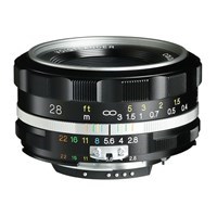 Product: Voigtlander 28mm f/2.8 COLOR-SKOPAR Aspherical SL II S Lens Silver: Nikon F