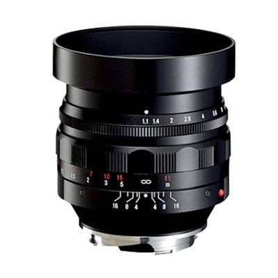 Product: Voigtlander SH 50mm f/1.1 Nokton black lens grade 8