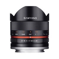 Product: SamYang SH 8mm f/2.8 for Fuji X mount (aka: Rokinon) grade 9