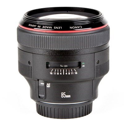 Product: Canon SH EF 85mm f/1.2L USM mkII lens grade 8