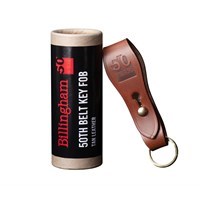 Product: Billingham 50TH Belt Key Fob - TAN