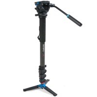 Product: Benro C48FDS4 Video Monopod Carbon 4 Sec + S4 Video Head