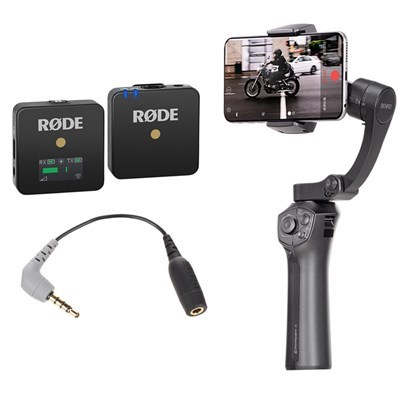 Product: Benro Phoneographer P1 Smartphone Gimbal + RODE Wireless GO Mic Vlogger Kit (Includes RODE SC4 Adapter)
