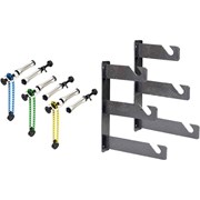 Misc Triple Wall Hook w/ 3 Rollers for Studio Backgrounds