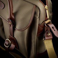 Product: Billingham Thomas Briefcase & Laptop Bag Sage FibreNyte/Chocolate Leather