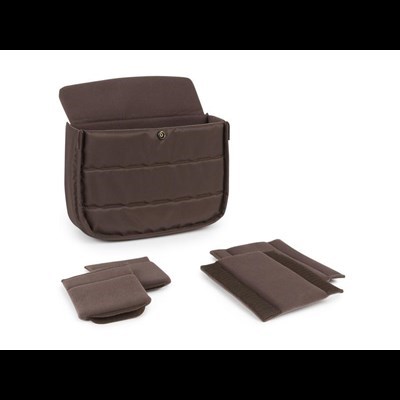 Product: Billingham Hadley Small Pro Navy Canvas/ Chocolate Leather