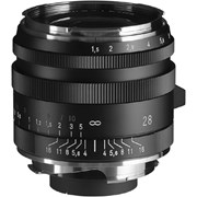 Voigtlander 28mm f/1.5 Nokton Type I Lens Aluminum Matte Black : Leica M