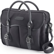 Billingham Thomas Briefcase & Laptop Bag Black FibreNyte/Black Leather