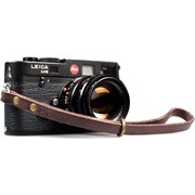 Bronkey Berlin 202 - Brown Leather Camera Wrist Strap 23.5cm