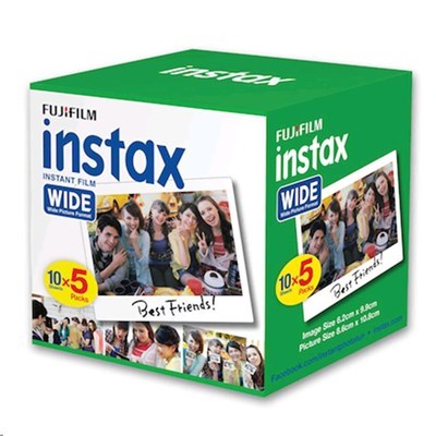 Product: Fujifilm instax WIDE Film (50 pack)