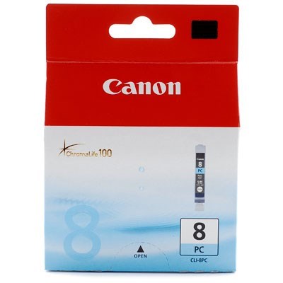 Product: Canon CLI-8PC ChromaLife 100 Photo Cyan Ink