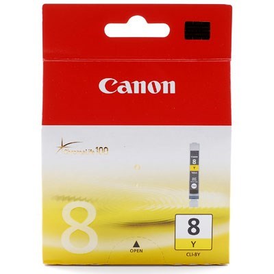 Product: Canon CLI-8Y ChromaLife 100 Yellow Ink