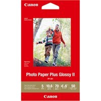 Product: Canon 4x6" Photo Paper Plus Glossy II (50 Sheets)