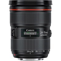 Product: Canon SH EF 24-70mm f/2.8 L USM II lens (small abrasions front element does not affect image) grade 7