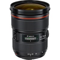 Product: Canon SH EF 24-70mm f/2.8 L USM II lens (small abrasions front element does not affect image) grade 7