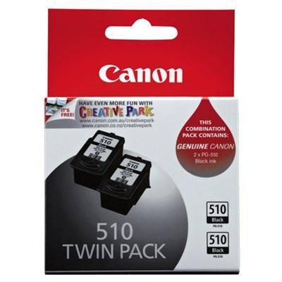 Product: Canon PG510 Cartridge twin pack