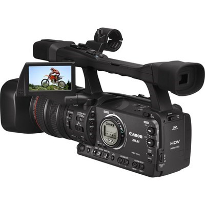 Product: Canon SH XHA1 3CCD 20x HD Video camera incl 2 batteries/hood/case grade 7 + 7 mini DVD (new)