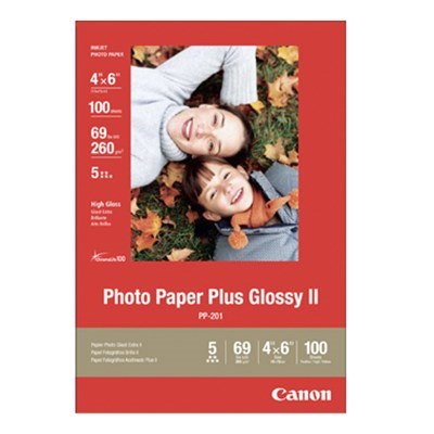 Product: Canon 4x6" Photo Paper Glossy II 100s