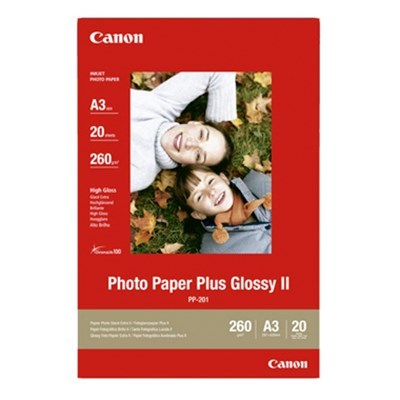 Product: Canon A3 Photo Paper Glossy II 20s