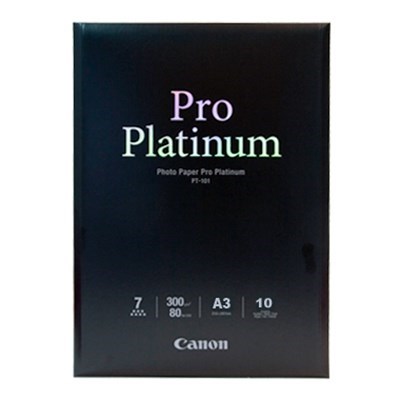 Product: Canon A3+ Photo Paper Pro Platinum (10 Sheets)