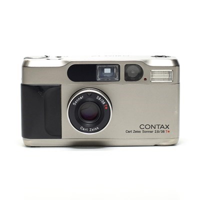 Product: Contax SH T2 35mm compact champagne grade 8