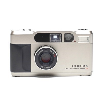 Product: Contax SH T2 35mm compact champagne grade 9