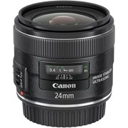 Canon SH EF 24mm f/2.8 IS USM lens grade 9