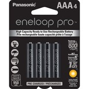 Panasonic Eneloop Pro 4x AAA Rechargeable Battery