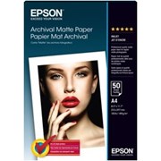 Epson A4 Archival Matte Paper 189gsm (50 Sheets)