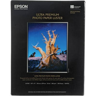 Product: Epson A2 Premium Luster Signature Worthy Paper 250gsm (25 Sheets)